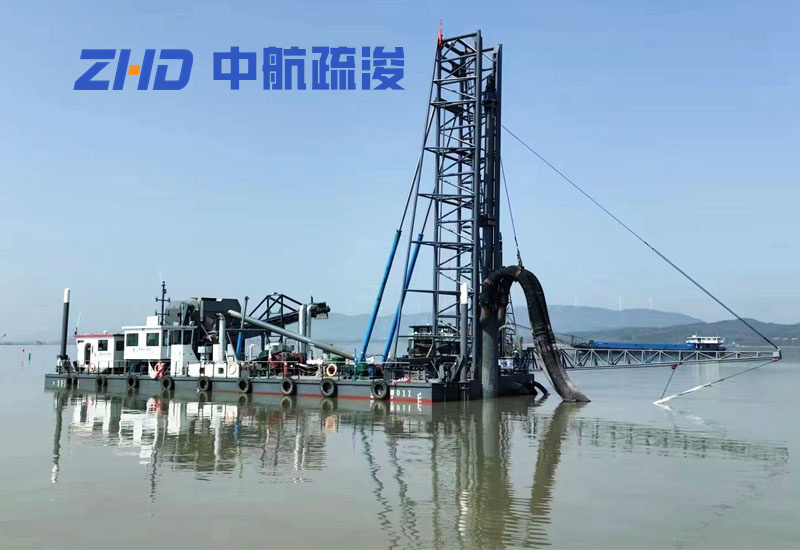 钻探式抽沙船