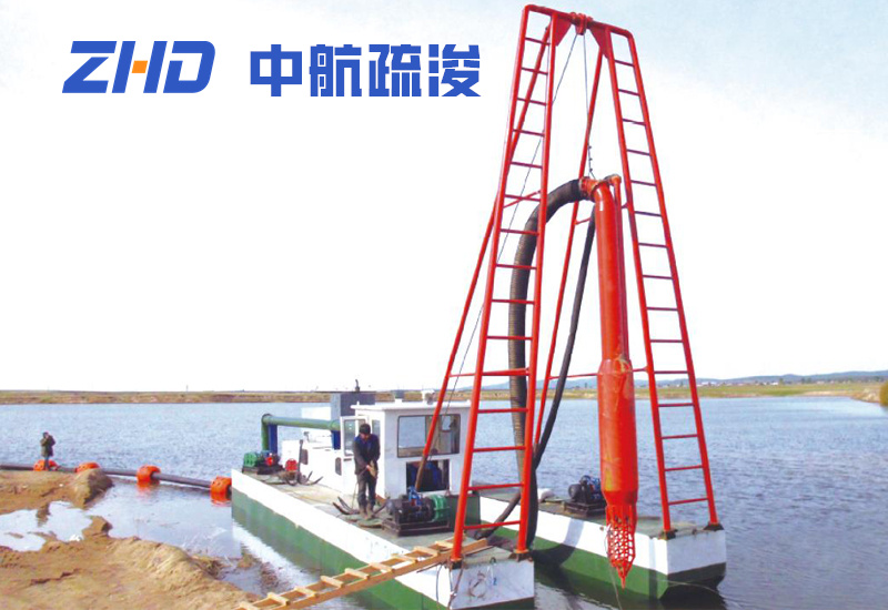 射吸式抽沙船